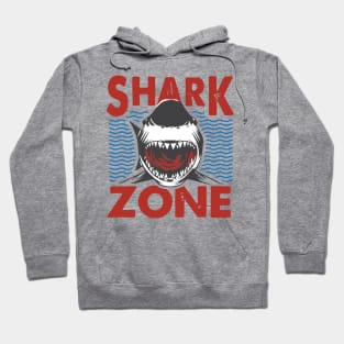 shark zone, shark jaws, shark attack, sharknado, shark land, Hoodie